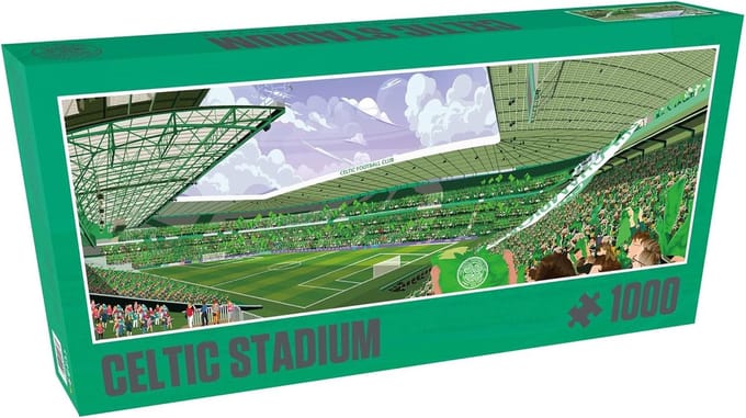 Panoramische Puzzel 1000 Stukjes: Celtic Stadion | Schotse Voetbal Premier League