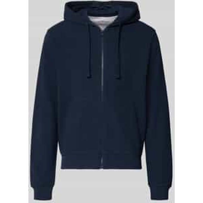 relaxed fit sweatjack van puur katoen