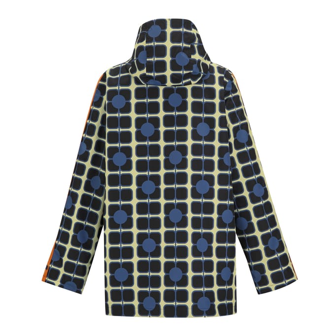 Regatta Dames Orla Kiely Middellange Waterdichte Jas (Navy)