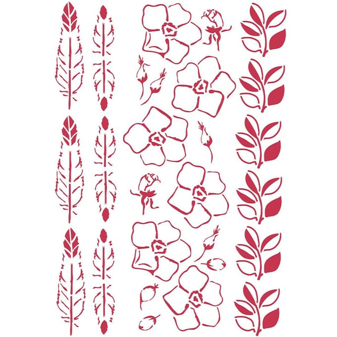 Sjabloon "Boho Floral"