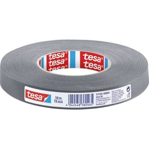 tesa PERFECT 57230-00005-02 Textieltape tesa extra Power Grijs (l x b) 50 m x 19 mm 1 stuk(s)
