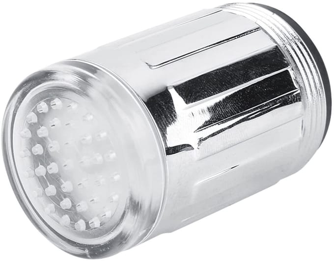 Dailygoods - LED Waterkraan Temperatuursensor voor Keuken en Badkamer