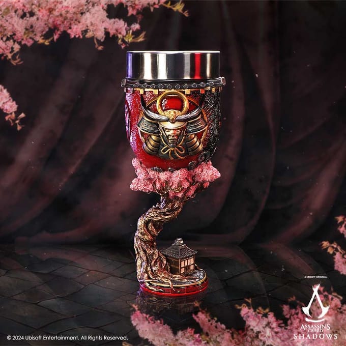 Nemesis Now - Assassin's Creed Shadow - Naoe en Yasuke Beker 19.5cm