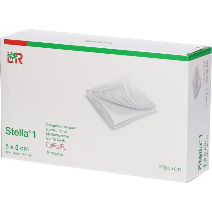 Lohmann & Rauscher Stella 1 5x5cm 35001 40 Verband(en)