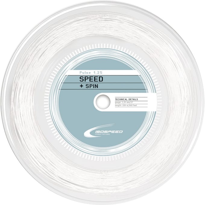 Isospeed Pulse Rol Snaren 200m-Wit
