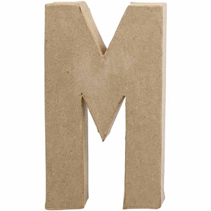 Creativ Company Letter Papier-mache - m