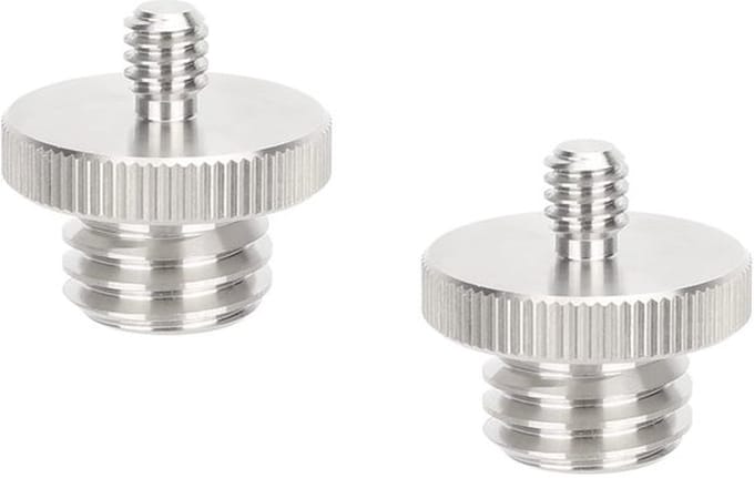 Set van 5/8"-11 naar 1/4"-20 Meetadapters voor Statief Laser (2 stuks)