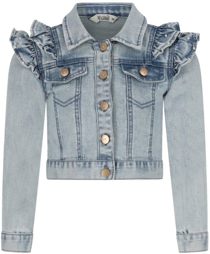Le Chic spijkerjasje ALLY C511-5181 Light Denim - Maat 146/152