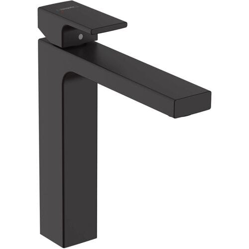 Hansgrohe Vernis Shape wastafelkraan - model 230 - opbouw - laag - eengreeps - mat zwart