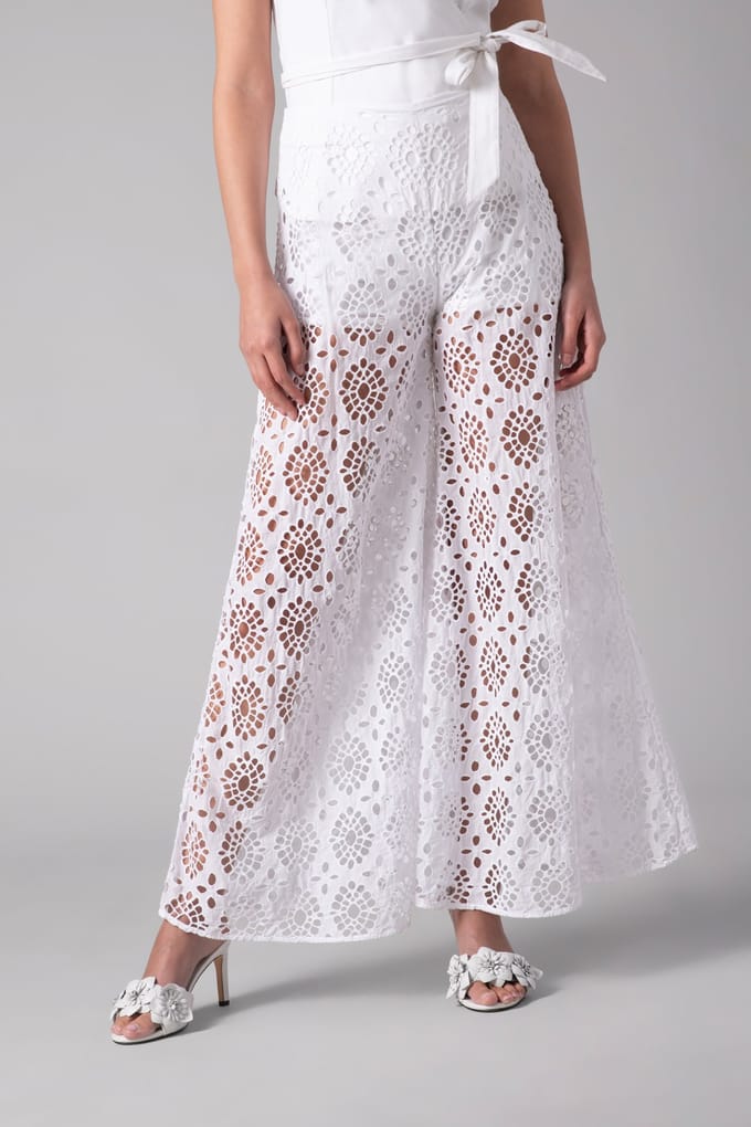 Anne Fontaine Corfou White Taglia: 38 | Pantaloni Outlet | Donna | Bianco