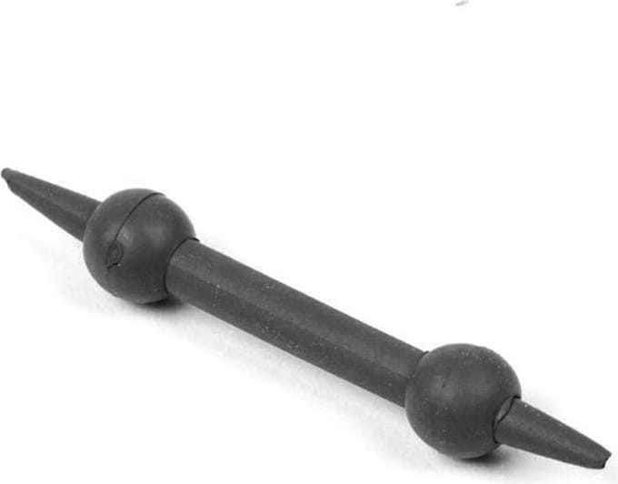 PB Products - Downforce Tungsten - Heli-Chod Rubber & Beads - Silt (Large)