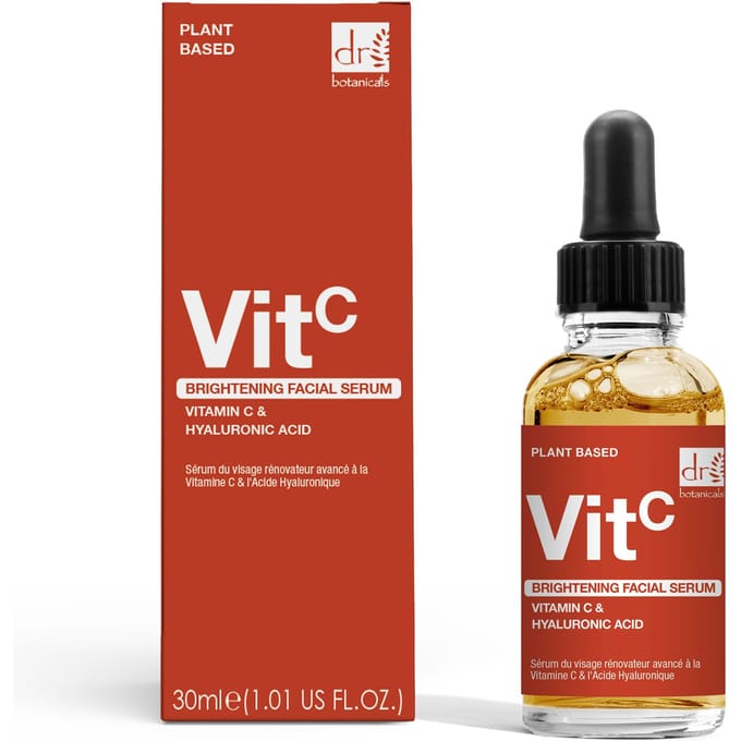 Verhelderend Gezichtsserum met 5% Vitamine C & 2% Hyaluronzuur 30ml