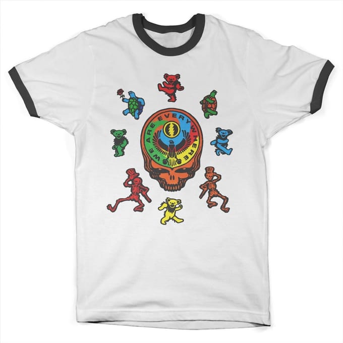 Grateful Dead T-shirt Dead Egyptian Ringer Tee WMX-51-GD001-DTF901