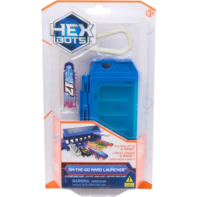 Hexbots Nano On The Go Launcher (Met 1 Flash Nano)