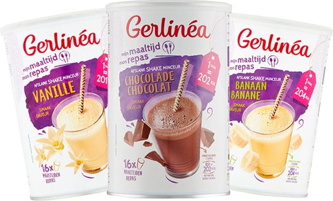 Gerlinéa | Milkshake | Voordeelpakket | 3 x 432g
