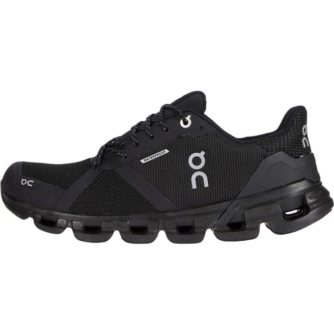 ON Cloudflyer Waterdicht Zwart Lunar Dames Sneakers 21.99623 36.5 black