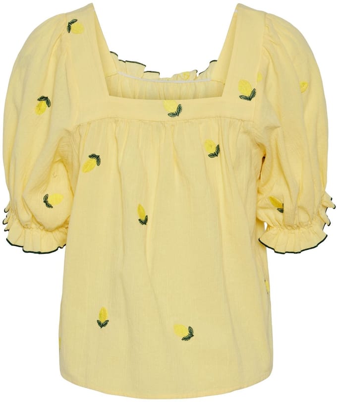 Pieces Shirt met korte mouwen PCSELENA