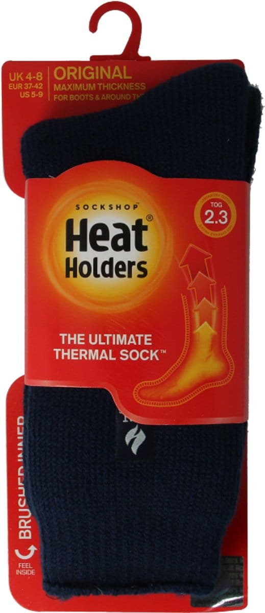 Heat Holders Ladies original socks 37-42 navy blue 1 Paar