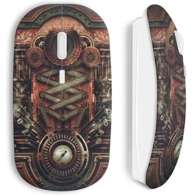 Souris sans fil horror machine art