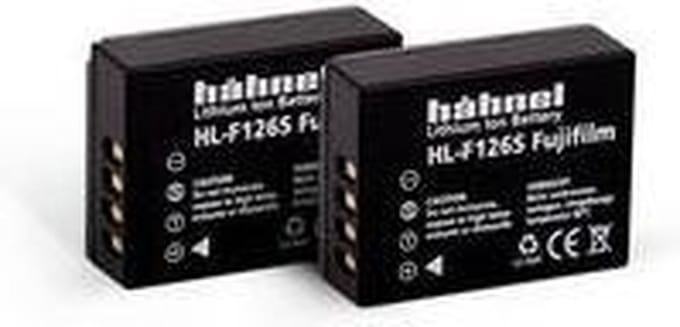 Hähnel Fototechnik HL-F126S, 2er Camera-accu Vervangt originele accu NP-W126 7.2 V 1130 mAh