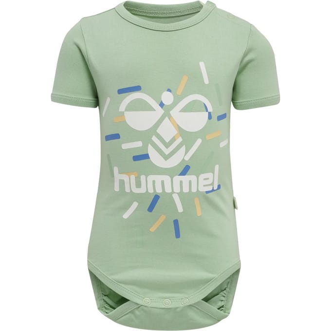 Hummel kinderbody met korte mouwen Hmllake S/S 214597