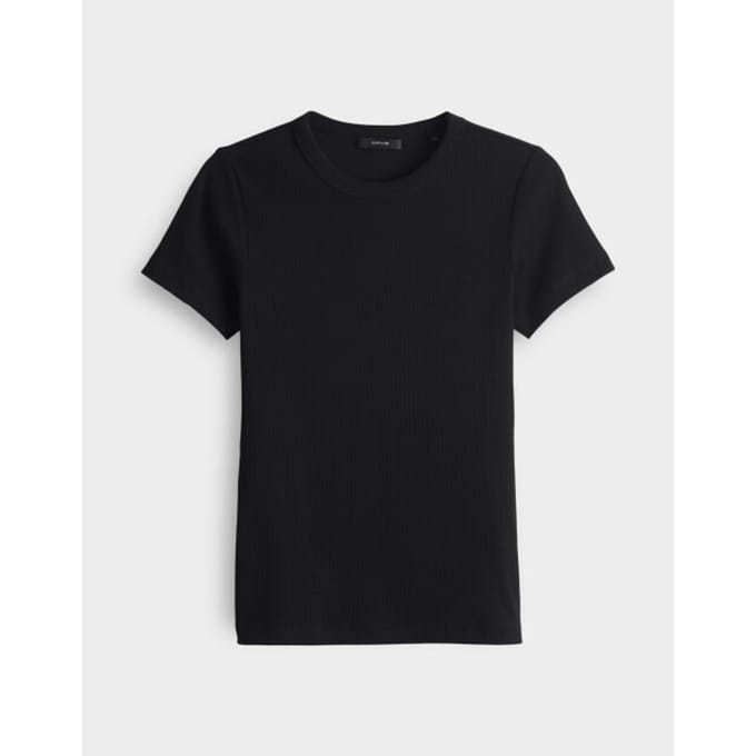 regular fit T-shirt van katoenmix