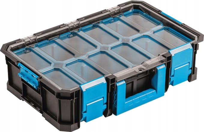 Modulaire Gereedschapskist Hoegert met Deksel en Bakjes - 20kg