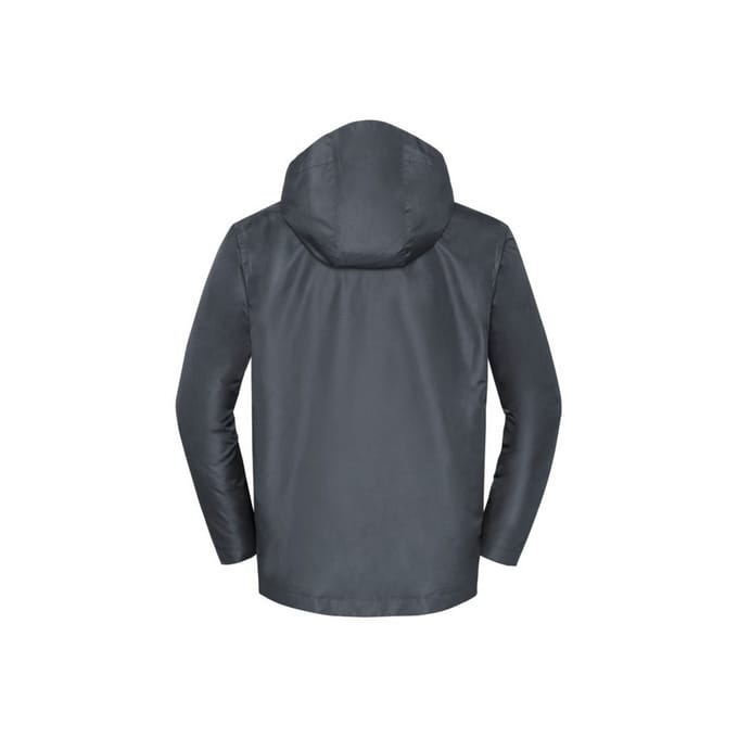 Russell Collection Heren Essentiële Weerbestendige Shell Jacket (Ijzergrijs)