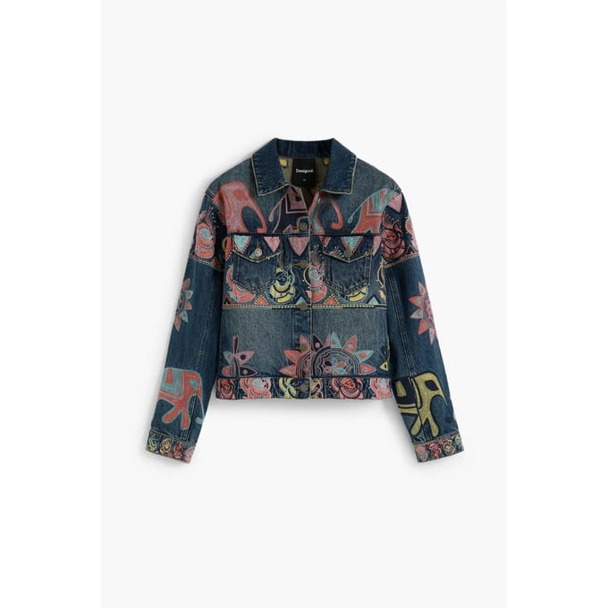 Dames spijkerjack Desigual Elefant