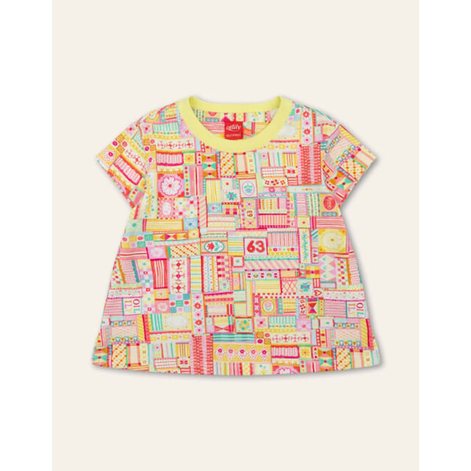 Oilily Twinz T-Shirt- maat86/24m Sunny Lime