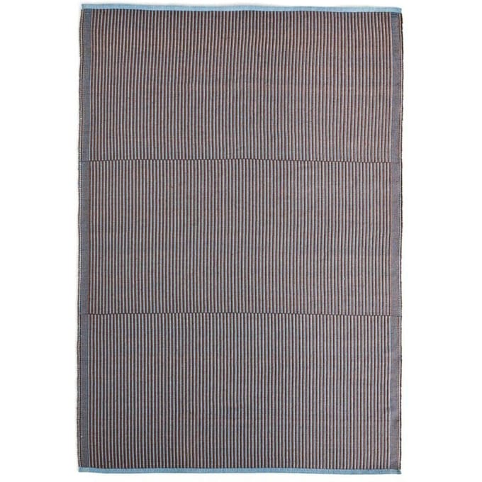 HAY Tapis Tapijt - chestnut&blue - 140 x 200 cm
