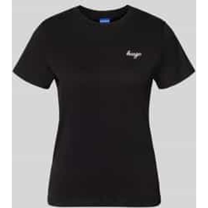Regular fit t-shirt van puur katoen model 'Damatee_B'