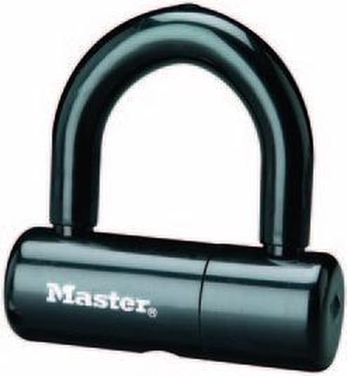 MasterLock mini beugelslot 93mm x 14mm, 8118EURDPS