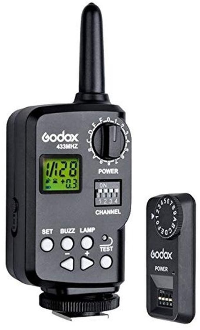 Dailygoody - Draadloze Flash Trigger - Professionele Power Controller - 50 meter bereik - Voor Speedlite Flitsers - Inclusief diffuser - Ideaal .