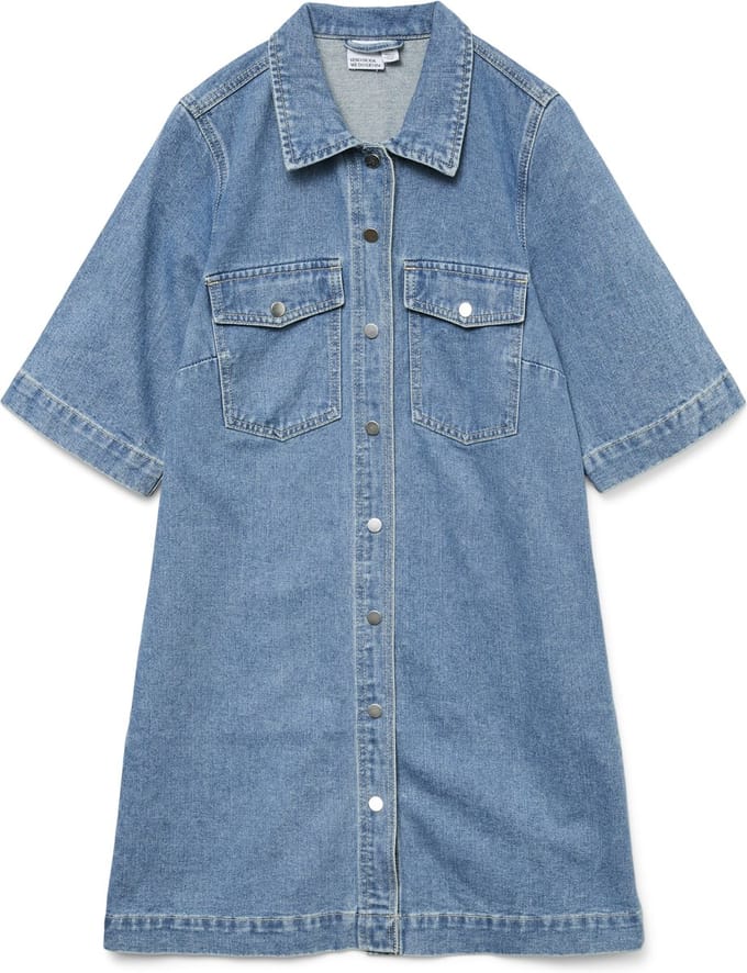 Vero Moda Denim jurk VMFENJA Korte jurk