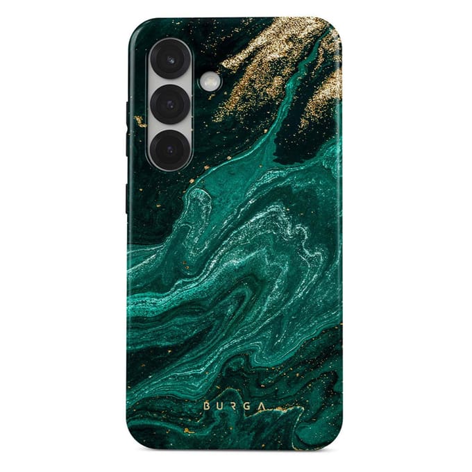 Burga Tough Case geschikt voor Samsung Galaxy S25 - Emerald Pool