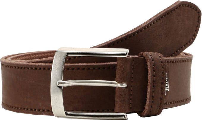 LLOYD Leren Riem Men´s Leather Belt 4.0 W85 Brown Bruine