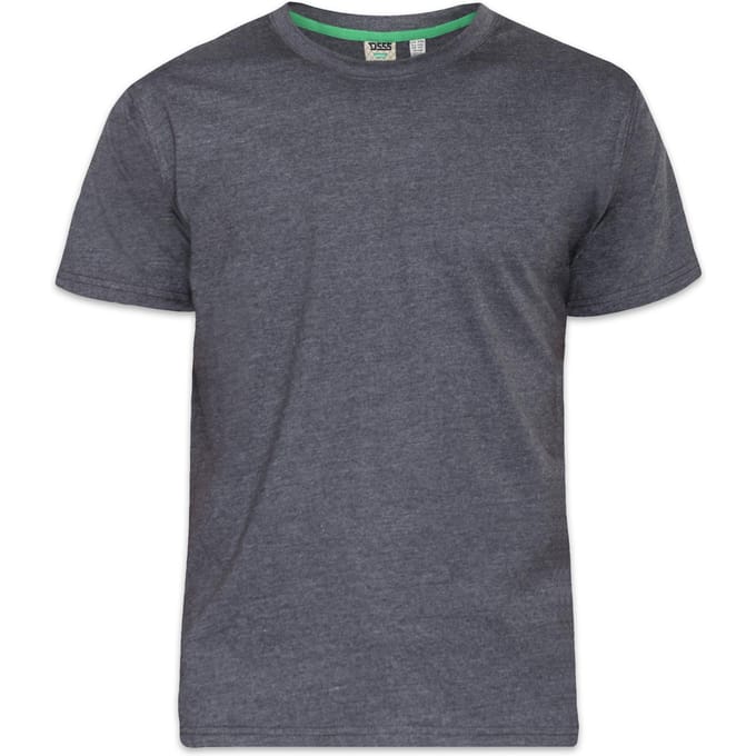 Duke Heren D555 Flyers 2 Kingsize T-shirt 2XL houtskool
