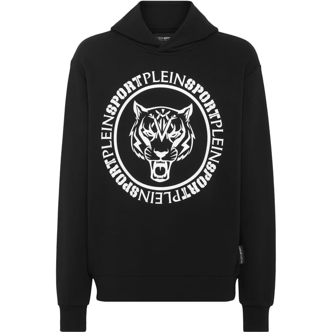 Sweatshirt Met Capuchon Carbon Tiger