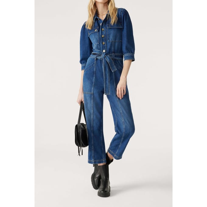 BA&SH Combinaison Fanessa Bluejeans Taglia: 42 | Tute Outlet | Donna | Blu