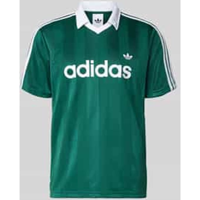 Adidas Archive Collar Truien/Replica's Heren - Groen - Maat S - Poly Jersey