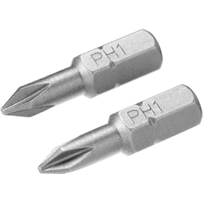 Stanley Schroefbits - Sta61020-xj - Phillips Ph1 Zeskant - 25mm - 2 Stuks