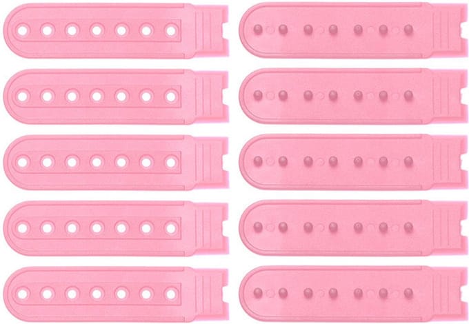 pet reparatie bandje - snapback cap heren - set van 5 - Roze