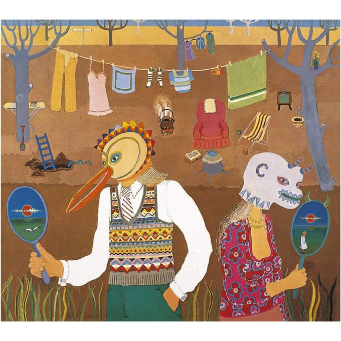 LP Plaat ROBERT WYATT - Ruth Is Stranger Than Richard DNO201 DOMINO 2008 VS Rock brown