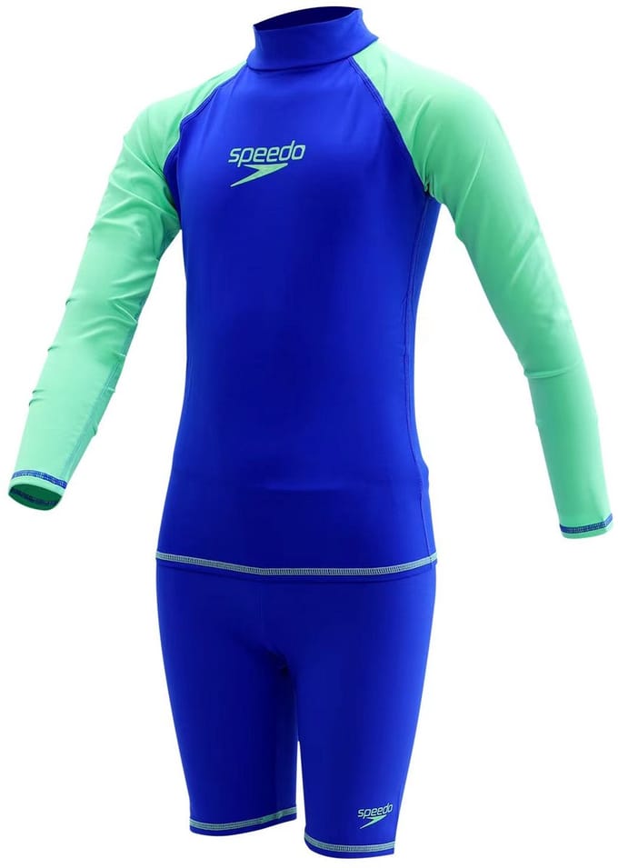 Speedo Jongens 2-delig Badset - Lange mouwen UPF50+