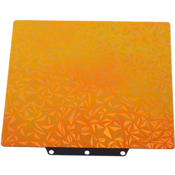 Bouwplaat Geschikt voor Flashforge Adventurer AD5X AD5M 3D Printer 235x235mm Gladde PEO Chameleon PEY Sterrenlicht Printen orange