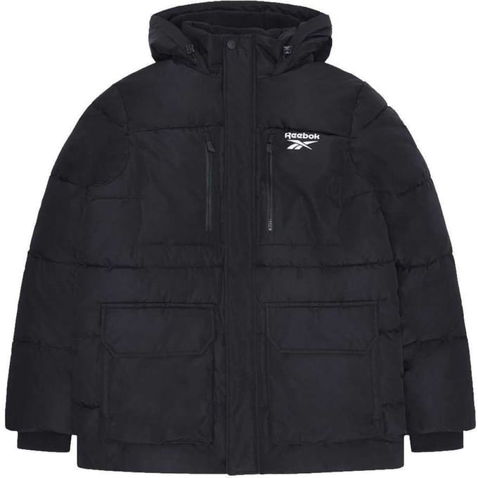 Reebok Heren RB1577 Pufferjas (Zwart)
