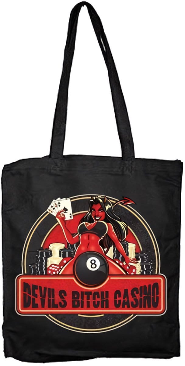 Hybris Devils Bitch Tote Bag SH-4-15026-LFH4-1