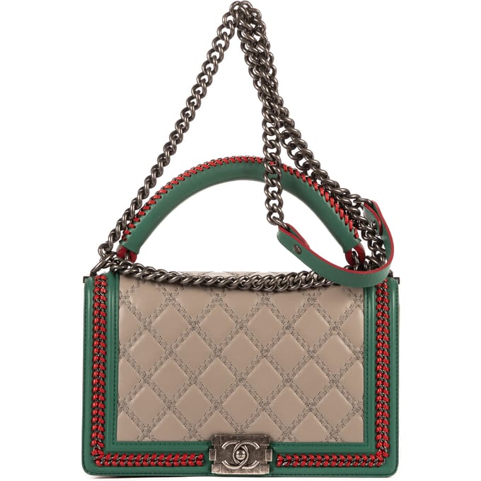 Paris-Salzburg Top Handle Boy Flap Medium Schoudertas