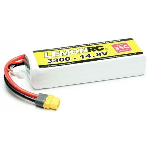 LemonRC LiPo accupack 14.8 V 3300 mAh Aantal cellen: 4 35 C Softcase XT60